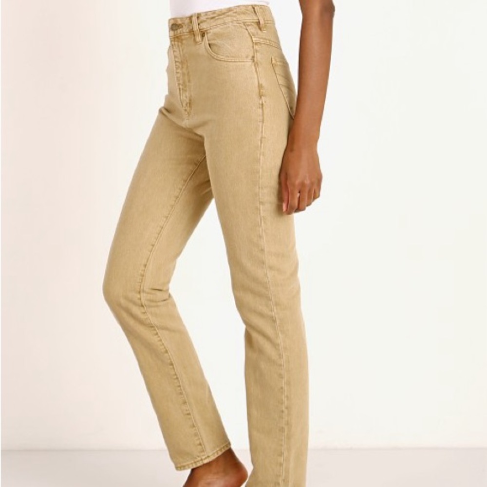 Dusters Slim Straight in Harvest. NWOT. Size 26